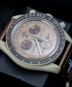Đồng hồ Omega x Swatch SpeedMaster MoonSwatch Fake Cao Cấp Sao Thổ