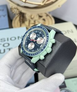 Đồng hồ Omega x Swatch SpeedMaster Fake Cao Cấp MoonSwatch Trái Đất