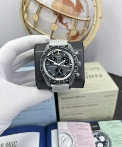 Đồng hồ Omega x Swatch SpeedMaster Fake Cao Cấp MoonSwatch Sao Thủy 42mm