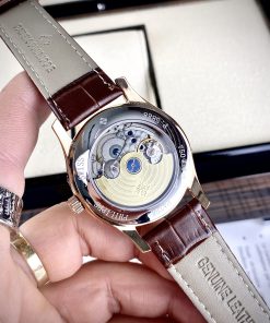 Đồng hồ Patek Philippe 5205R Fake 11 máy Nhật đính đá màu nâu 40mm