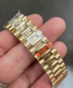 Đồng hồ Rolex Day-Date Replica cao cấp mặt xà cừ mạ vàng 18K