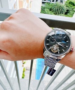 Đồng hồ Huboler Automatic GMT Open Heart nam chính hãng