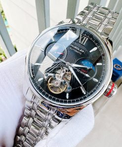 Đồng hồ Huboler Automatic GMT Open Heart nam chính hãng