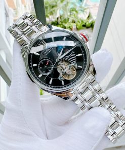 Đồng hồ Huboler Automatic GMT Open Heart nam chính hãng
