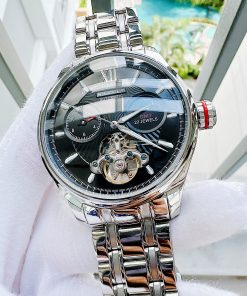 Đồng hồ Huboler Automatic GMT Open Heart nam chính hãng