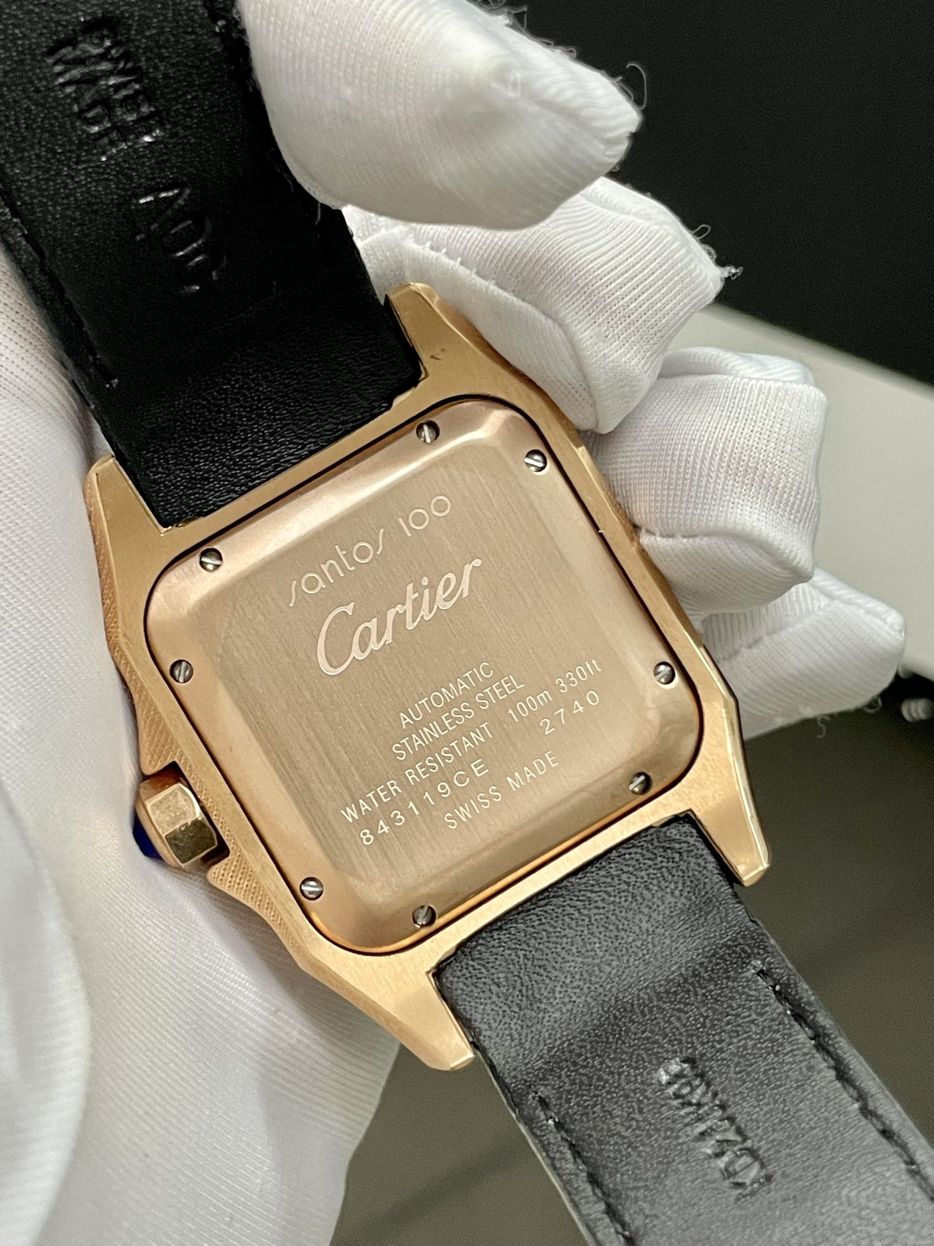 Đồng hồ nam dây da Cartier Automatic giá rẻ Super Fake Nhật Đồng hồ nam dây da Cartier Automatic giá rẻ Super Fake Nhật