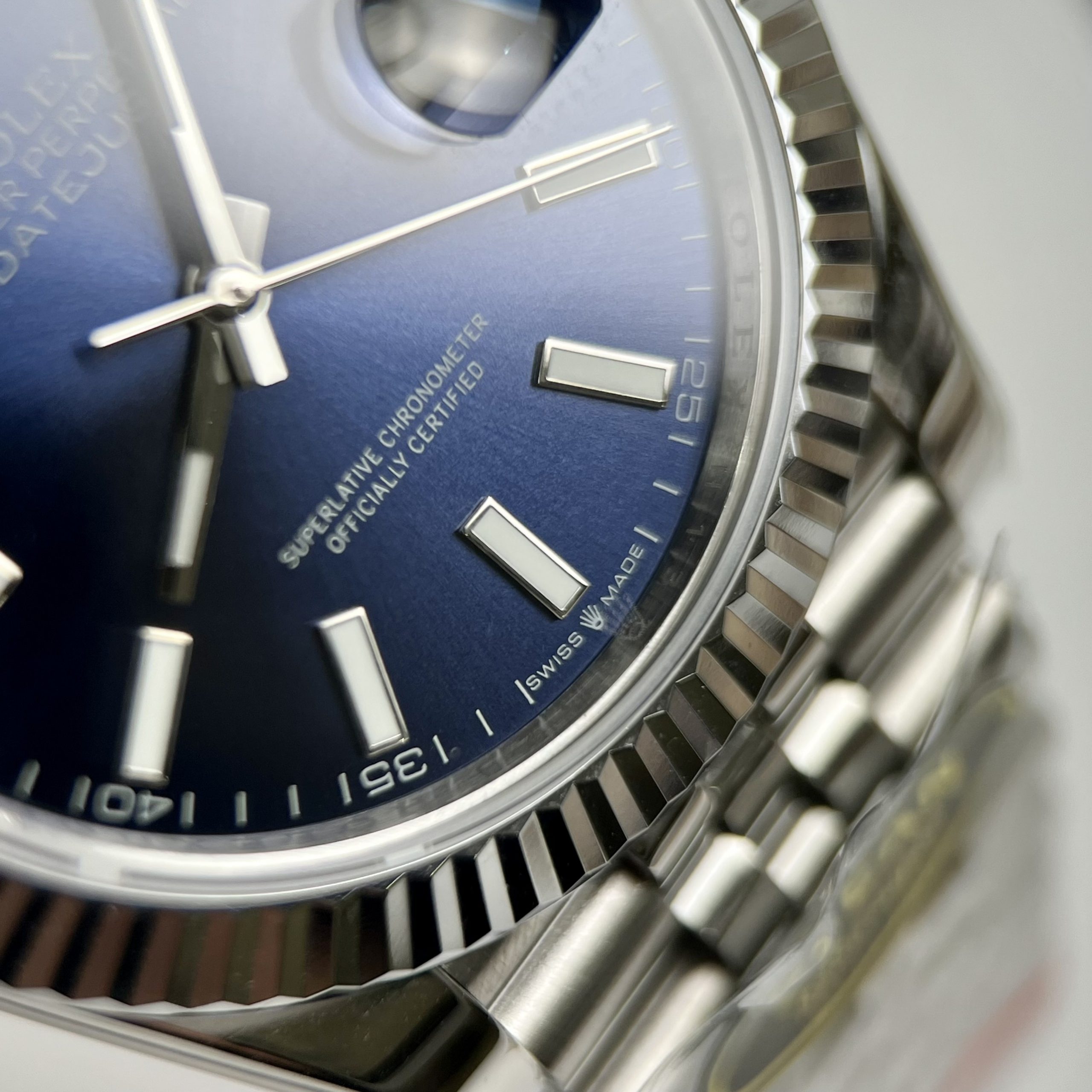 Đồng hồ Rolex Clean Factory DateJust Replica 11 Thụy Sỹ mặt xanh dương 41mm Đồng hồ Rolex Clean Factory DateJust Replica 11 Thụy Sỹ mặt xanh dương 41mm