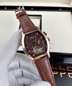 Đồng hồ Vacheron Constantin Super Fake Nhật cơ lộ máy màu nâu 39mm