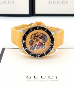 Đồng hồ Gucci Dive Rubber Watch unisex nam nữ dây cao su