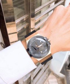 Đồng hồ Maserati Potenza R8851108002 nam dây cao su màu đen Rep 11