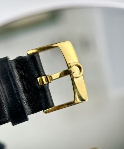 Đồng hồ Omega Seamaster Automatic Nhật giá rẻ dây da màu đen 40mm