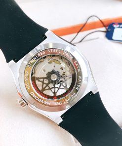 Đồng hồ đính đá Hanboro nam chính hãng máy cơ automatic
