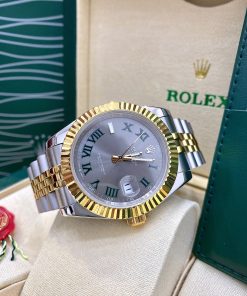 Đồng hồ Rolex DateJust Wimbledon Super Fake Nhật máy cơ