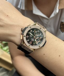 Đồng hồ Hublot Big Bang King Gold Chronograph Replica 11 Thụy Sỹ