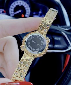 Đồng hồ nữ Royal Crown đính full đá lấp lánh sang chảnh Like Auth 30mm