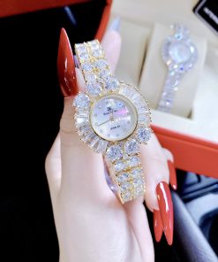 Đồng hồ nữ Royal Crown đính full đá lấp lánh sang chảnh Like Auth 30mm