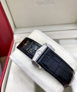 Đồng hồ nam Omega Constellation Automatic nam dây da màu đen 38mm