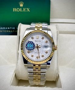 Đồng hồ Rolex mặt vi tính Datejust Super Fake 11 máy nhật nam 38mm