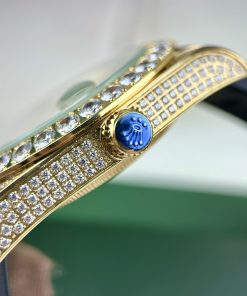 Đồng hồ Rolex GMT-Master II Fake cao cấp máy Nhật đính đá 40mm