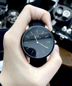 Đồng hồ nam Daniel Wellington Iconic Motion dây cao su màu đen 40mm