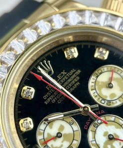 Đồng hồ nam Rolex Daytona đính đá Super Fake 11 máy Nhật 40mm