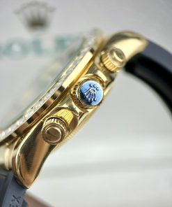 Đồng hồ nam Rolex Daytona đính đá Super Fake 11 máy Nhật 40mm