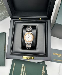Đồng hồ Audemars Piguet Royal Oak Replica 11 nữ màu Demi Gold