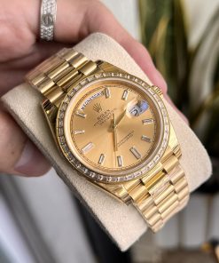 Đồng hồ Rolex Day-Date full Gold Replica 11 Thụy Sỹ EW Factory nam 40mm