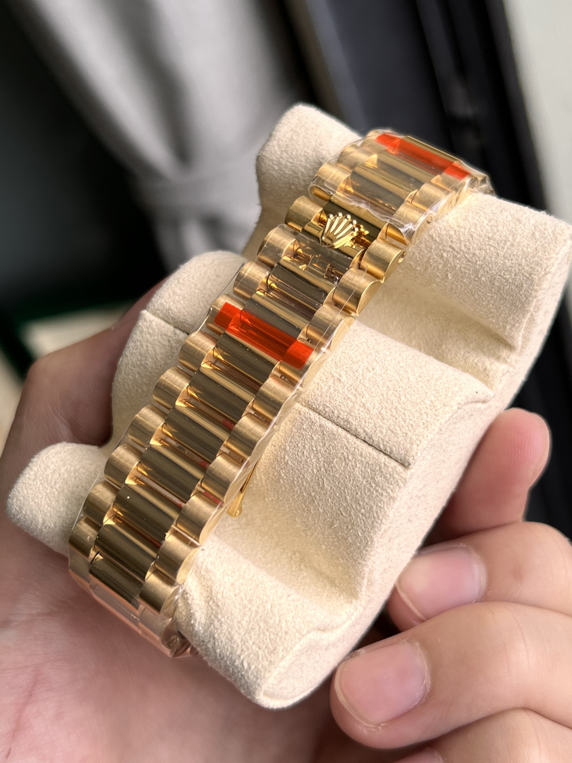 Đồng hồ Rolex Day-Date full Gold Replica 11 Thụy Sỹ EW Factory nam 40mm Đồng hồ Rolex Day-Date full Gold Replica 11 Thụy Sỹ EW Factory nam 40mm