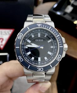 Đồng hồ nam Guess dây kim loại giá rẻ like auth 3 phiên bản 44mm