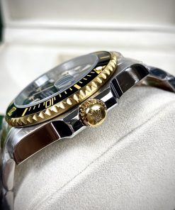 Đồng hồ nam Rolex Submariner Automatic nhật demi gold nam 41mm