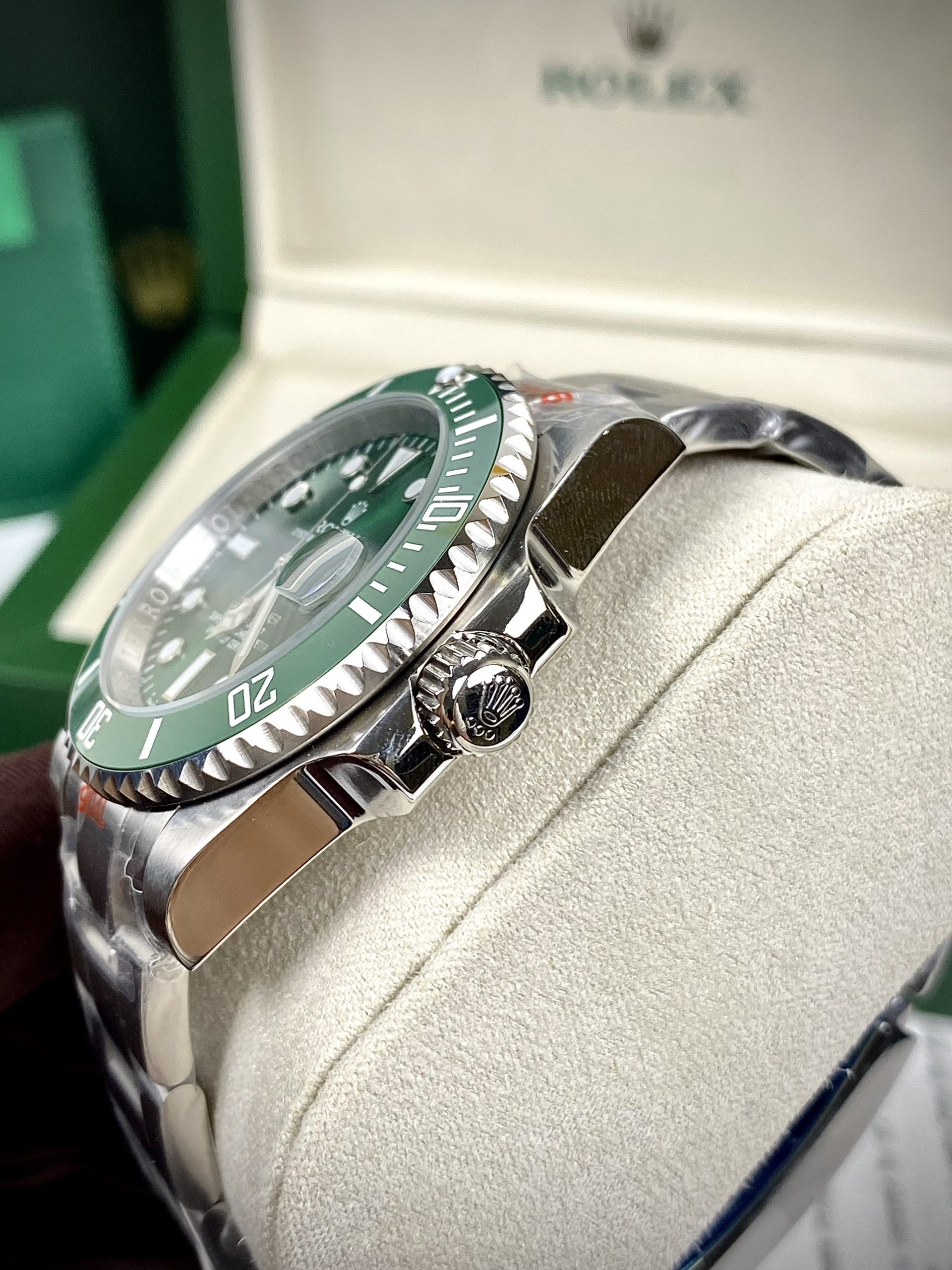 Đồng hồ nam Rolex Submariner Fake 11 máy cơ Nhật mặt xanh lá cây Đồng hồ nam Rolex Submariner Fake 11 máy cơ Nhật mặt xanh lá cây