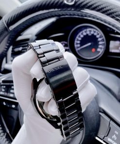 Đồng hồ Diesel DZ-4391 Mega Chief nam giá rẻ màu đen Like Auth 48mm