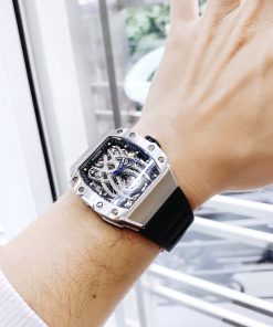 Đồng Hồ Hanboro cơ nam automatic lộ máy chính hãng giá rẻ