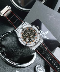 Đồng hồ Hublot nam đính đá Hublot Classion Fusion máy cơ Tourbillon 42mm