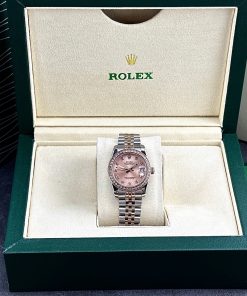 Đồng hồ Rolex nữ máy cơ tự động Rolex DateJust super fake 31mm
