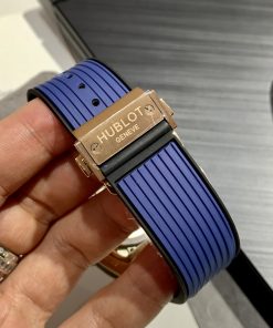 Đồng hồ Hublot Spirit of Big Bang King Gold Blue Replica 11 MS Factory
