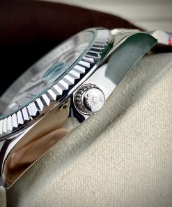 Đồng hồ nam Rolex Super Fake máy nhật Day-Date dây kim loại 40mm