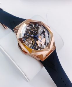 Đồng hồ chính hãng Hanboro nam máy cơ Automatic Nhật giá rẻ 44mm