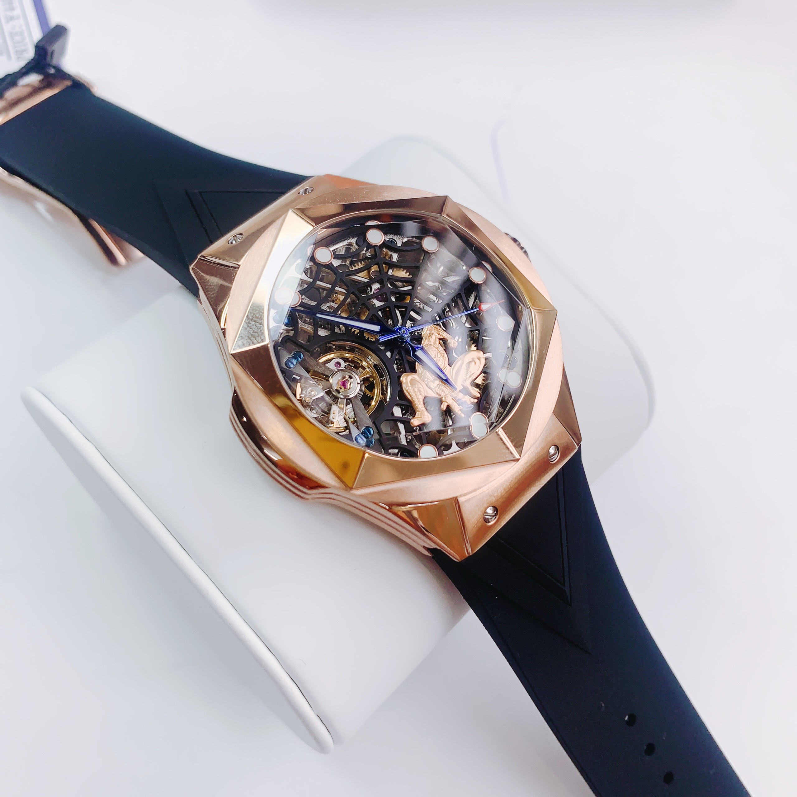 Đồng hồ chính hãng Hanboro nam máy cơ Automatic Nhật giá rẻ 44mm Đồng hồ chính hãng Hanboro nam máy cơ Automatic Nhật giá rẻ 44mm