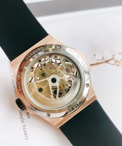 Đồng hồ chính hãng Hanboro nam máy cơ Automatic Nhật giá rẻ 44mm