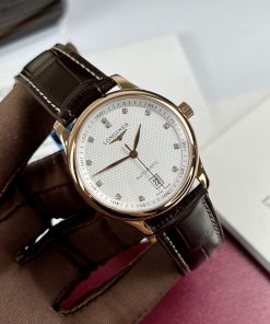 Đồng Hồ cơ Automatic Longines Master dây da màu demi 40mm
