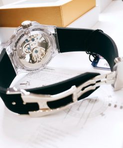 Đồng hồ Hanboro nam máy lộ cơ chính hãng vỏ dạ quang 43mm