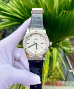 Đồng hồ Hublot nam dây cao su Hublot Classic Fusion máy cơ mặt trắng - DWatch