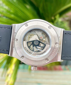 Đồng hồ Hublot nam dây cao su Hublot Classic Fusion máy cơ mặt trắng - DWatch