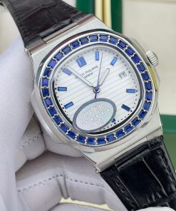 Đồng hồ nam Patek Philippe Nautilus Super Fake cao cấp 40mm