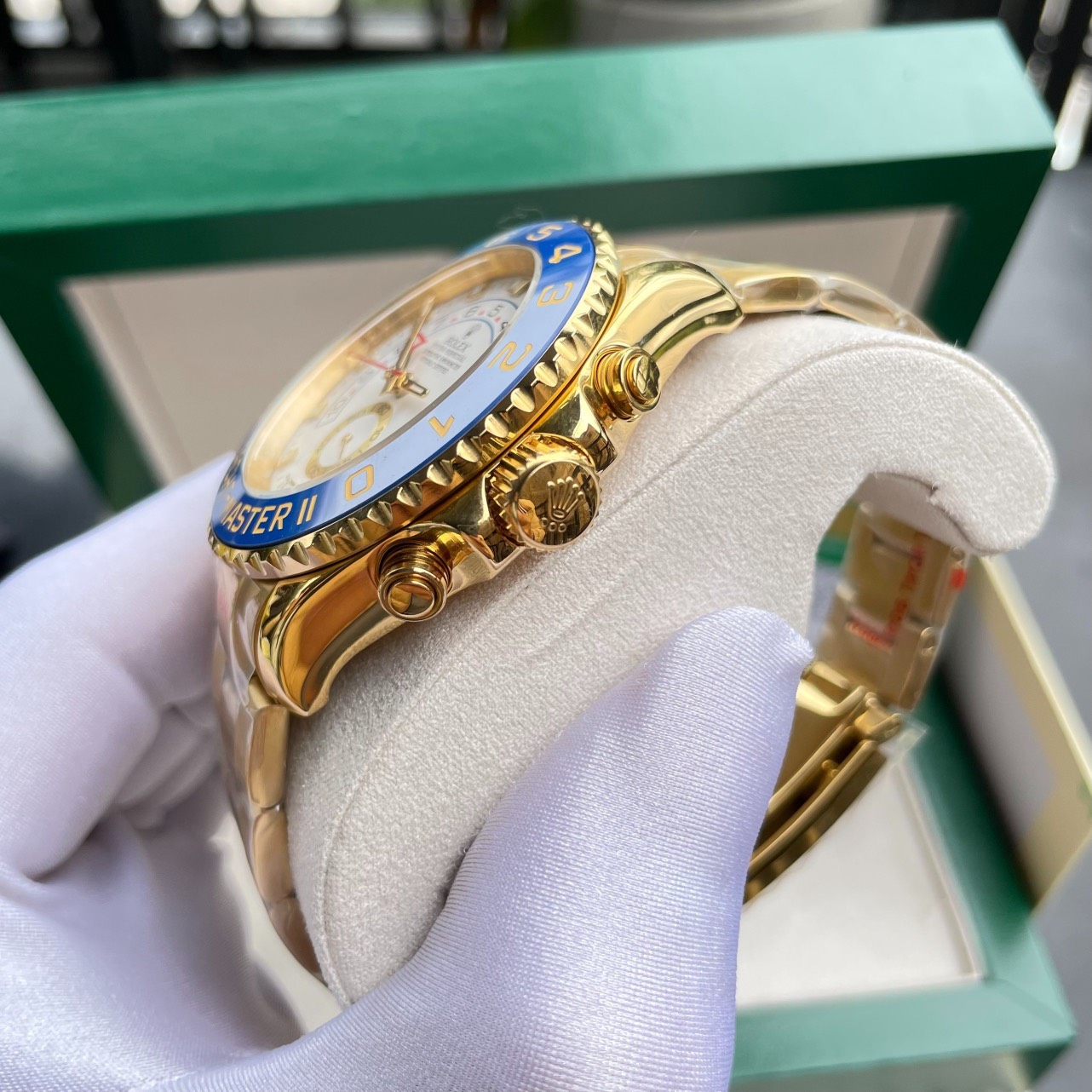 Đồng hồ Rolex nam máy cơ Rolex Yacht-Master ll fake cao cấp 44mm Đồng hồ Rolex nam máy cơ Rolex Yacht-Master ll fake cao cấp 44mm