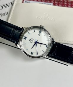 Đồng hồ Omega Deville Co-Axial Chronometer nam máy cơ dây da fake cao cấp 40mm