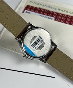 Đồng hồ cơ nam dây da nâu 3 kim Omega Deville Co-Axial Chronometer fake cao cấp 40mm