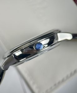 Đồng hồ fake cao cấp Omega Deville Co-Axial Chronometer nam máy cơ dây da đen 40mm